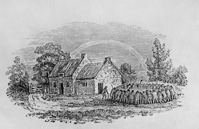 Cockfight Outside an Inn, c.1801, from 
